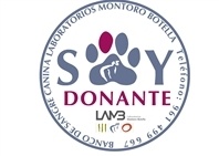 Sello donante Banco de Sangre Canina LAMB
